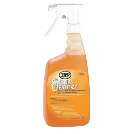 Zep All Purpose Cleaner, Trigger Spray Bottle, 1 qt, Citrus, 12 PK 045501