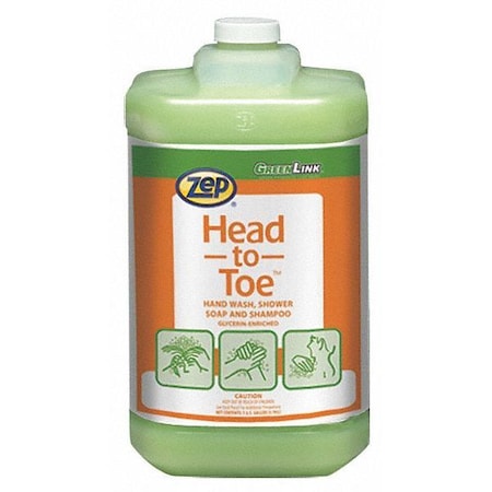 Zep Head-To-Toe, Body Wash, PK4 097524