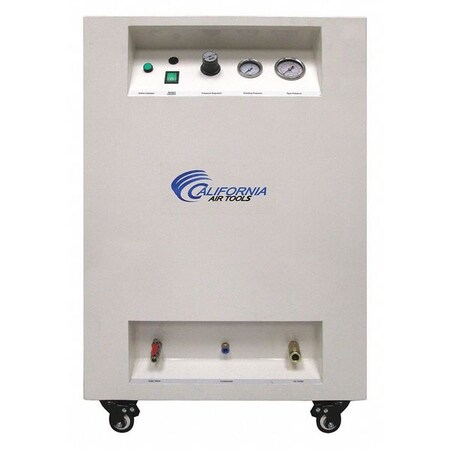 California Air Tools 8012DSPC Ultra Quiet and Oil-Free 1.2HP 8.0-Gallon Steel Tank Air Compressor with Air Dryer in Sound Proof Cabinet