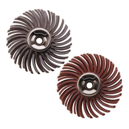Dremel Fine/Coarse Detail Abrasive Brush, PK2 EZ474SA
