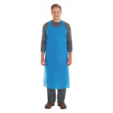 Ansell Alphatec Disposable Apron, Polyethylene, 1.25 mil Thick, 46 in Long, Universal Size, PK100 56-230