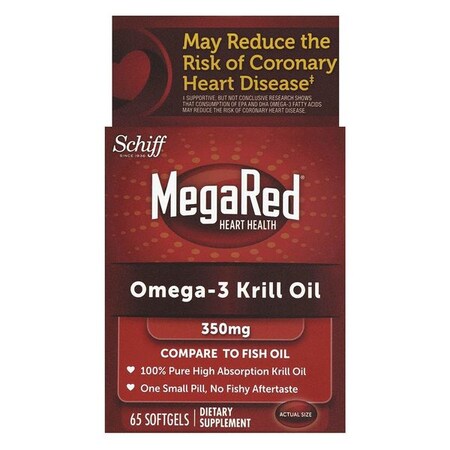 Megared Tablet, Omega Krill Oil, 300mg, Red 20525-10434