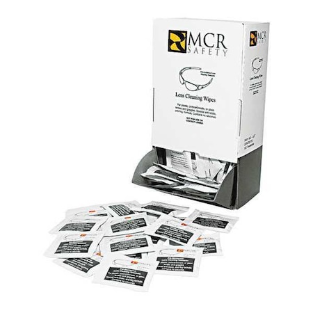 Mcr Safety Towelette, Lens Cleaning, PK100 135-LCT