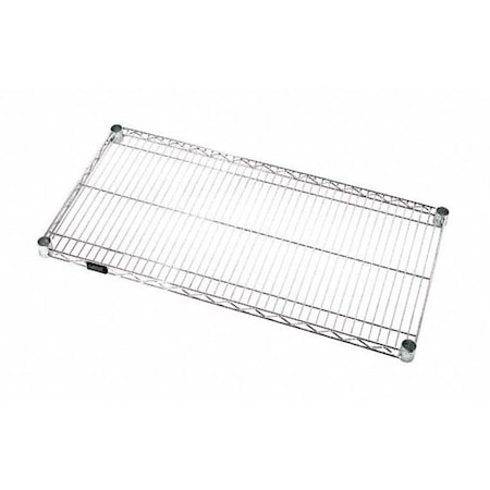 Quantum Storage Systems Wire Shelf, 18"D x 72"W, Chrome 1872C
