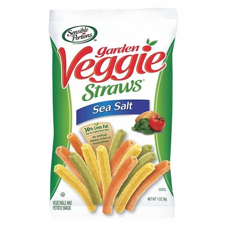 Sensible Portions 1 oz. Seasalt Veggie Straws, 8 PK 30357
