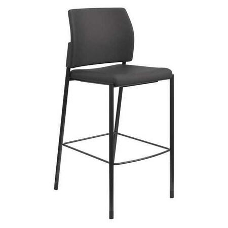Hon Chair, Stool, Text Frame, Bk HONSCS2NECU10B