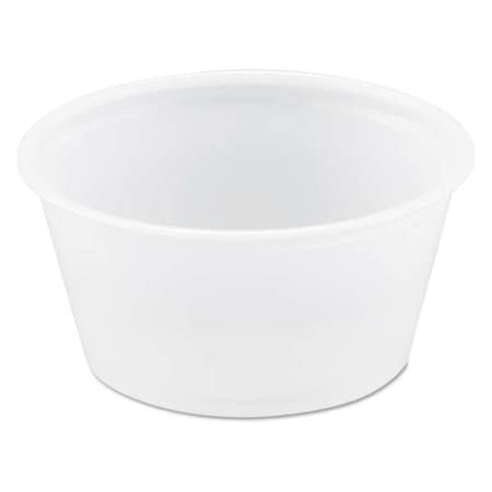 Solo Plastic Souffle Cup 2 oz., Pk2500 DCC B200N-0100