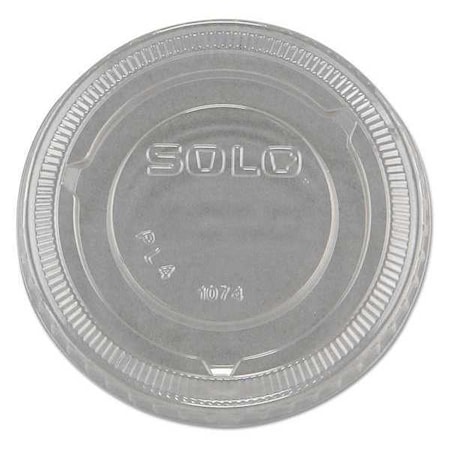 Solo Plastic Souffle Cup Lid, Pk2500 DCC PL4N