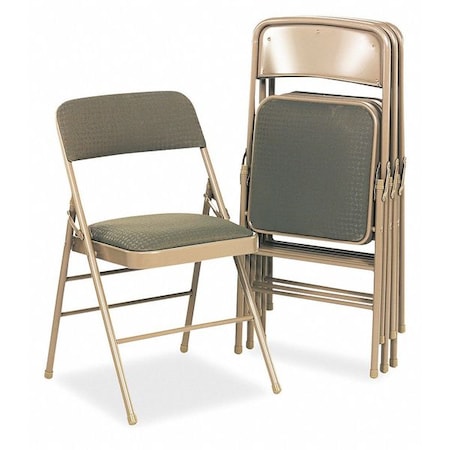 Cosco Chair, Fabric Folding, Taupe, PK4 36885CVT4