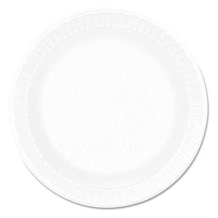Dart Plate, Foam, 6", White, PK1000 6PWCR
