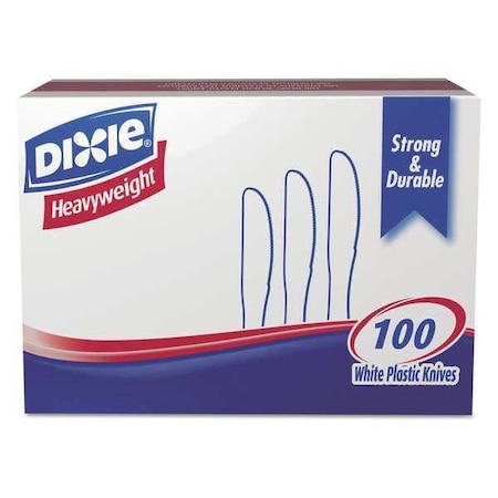 Dixie Disposable Knife, Heavy Weight, Heavy Weight, PK1000 DIX KH207