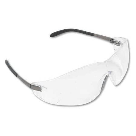 Mcr Safety Safety Glasses, Clear Polycarbonate Lens, Scratch-Resistant, 12PK CWS S2110