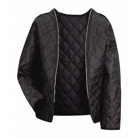 Red Kap Men's Mns Deluxe Black Zip Out Liner-Ls, Zipper, Black, XL LN30BK LN XL