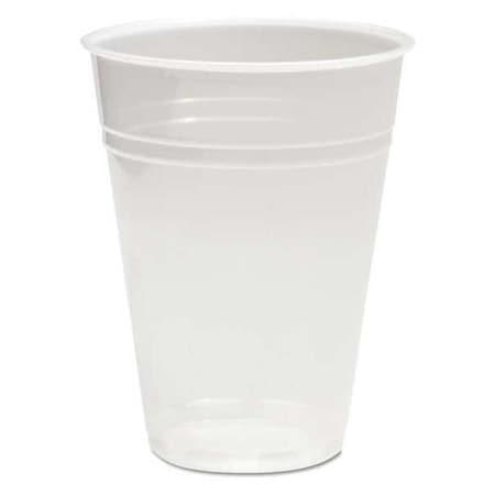 Boardwalk Translucent Plastic Cold Cups, 10 oz, PK100 BWK TRANSCUP10