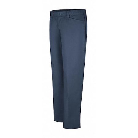 Red Kap Women's Women's WorknMotion Pants, 12, Navy, Cotton/Polyester PZ33NV 12 32