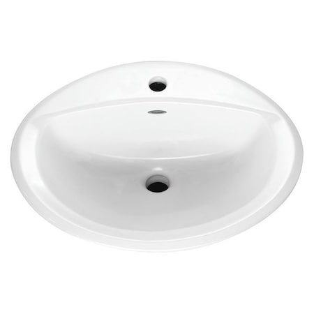 American Standard Countertop Sink, 8" Center, Less Overflow 0475920.020