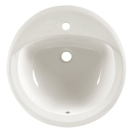 American Standard Countertop Sink, Center Hole, Linen 0490156.222