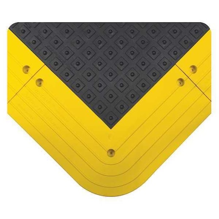 Wearwell Mat w/No Slip Cleats Kit, 42" Wide, 7/8" Thick 552.78X42X48BYL