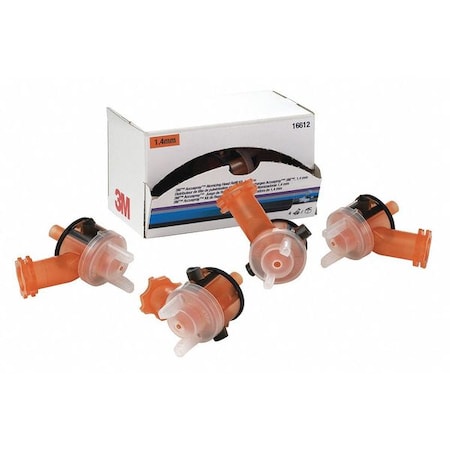 3M Accuspray Head Refill, Atomizing, 1.4mm, Orange, PK4 16612