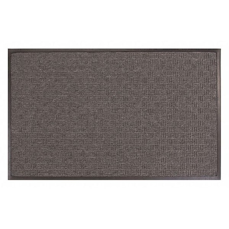 Apache Mills Gatekeeper Entry Mat, Charcoal, 3 ft W x 5 ft L 7608017013X5