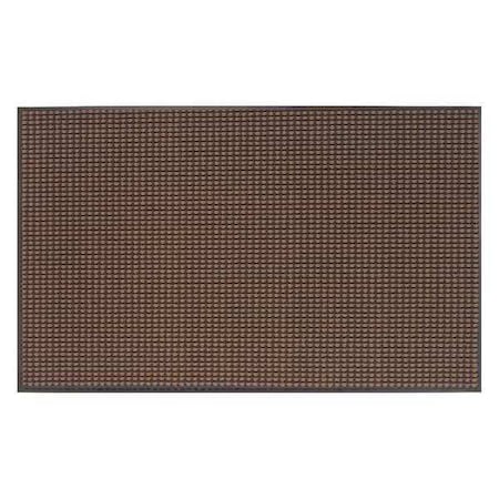 Apache Mills Entrance Mat, Brown, 3 ft W x 5 ft L 0103814013X5