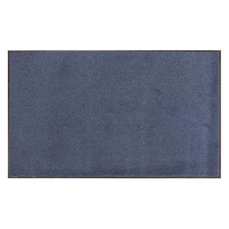 Apache Mills Entrance Mat, Blue, 3 ft W x 6 ft L 0103115003X6
