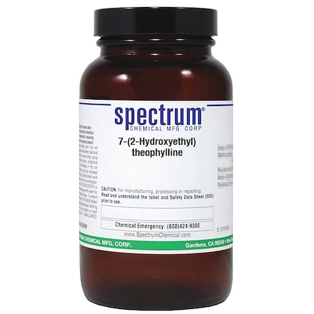 Spectrum Chemical Theophylline, 100g, CAS 519-37-9,  H3275-100GM
