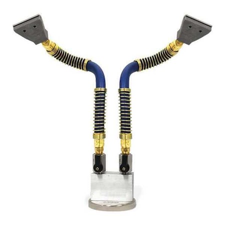 Exair Dual 2" Flat Nozzle and Stay Set and Mag 1122-9412