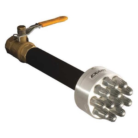 Exair Super Blast Air Gun, 6 ft Ext, 12 Nozzle 1213-12-6