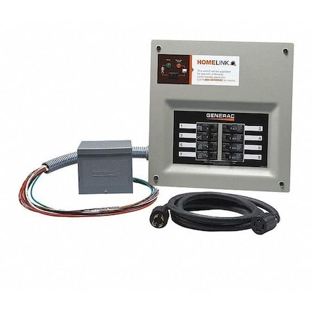 Generac Homelink Upgradeable 30 Amp Manual Transfer Switch 6853