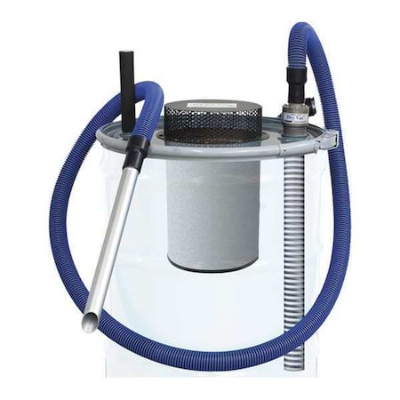 Exair Heavy Duty HEPA Vac System, 55 gal., HEPA, 68 scfm 6199