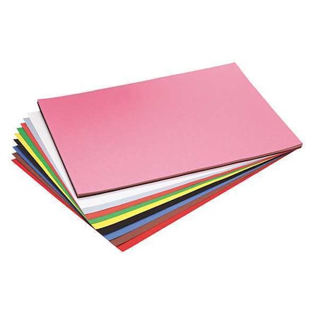 Pacon Paper, Construction, 18x 24", Assorted, PK50 103478