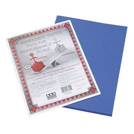 Pacon Paper, Construction, 9x 12", Dark Blue, PK50 103601