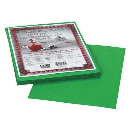 Pacon Paper, Construction, 9" x 12", Green, PK50 103596