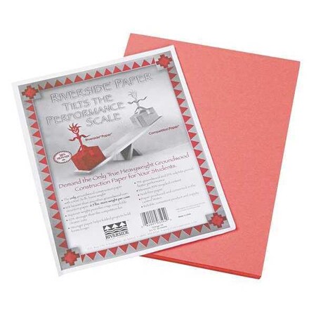 Pacon Paper, Construction, 9" x 12", Orange, PK50 103594