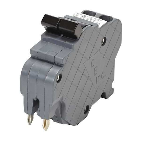 Ubi Circuit Breaker, UBIF Series, 45A, 2 Pole, 120/240V AC, 10kA UBIF0245N