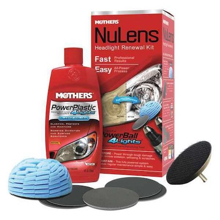 Mothers Nu-Lens Headlight Renewal Kit 7251