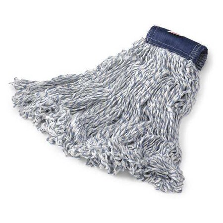 Rubbermaid Commercial Finish Mop, Polyester/Rayon White FGD55306WH00