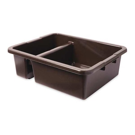 Rubbermaid Commercial Divided Bus Box FG335000BRN