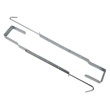 Carson Dellosa Over-The-Door Hook, Silver, PK2 158561