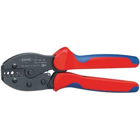 Knipex 220mm Crimping Pliers, 6 Position Contact 97 52 50