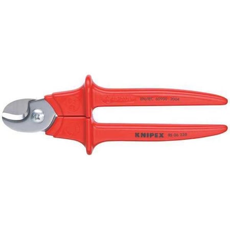 Knipex 230mm Cable Shears, 1000V Insulated 95 06 230
