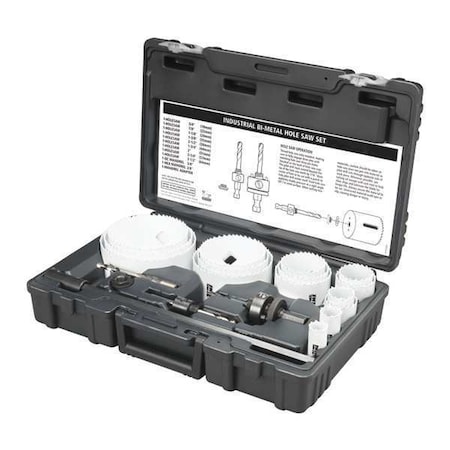 Xtreme Blu-Mol Industrial Bi-Metal Hole Saw Kit, 20 pcs. D9599