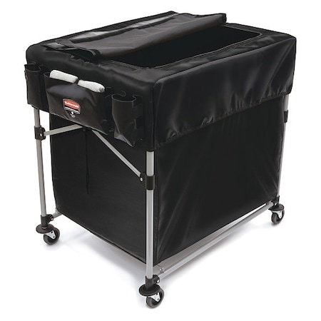 Rubbermaid Commercial X-Cart Cover, Large, 8 Bushel 1889864