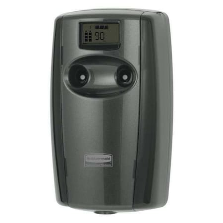 Rubbermaid Commercial Aerosol Dispenser, 2-Fragrance, Black FG4870002