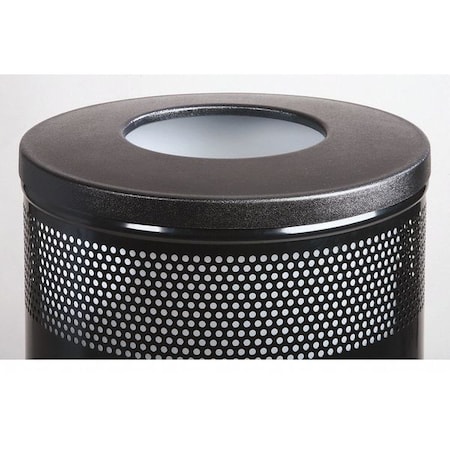 Rubbermaid Commercial Plastic Lid, w/Cable FGABS55BK