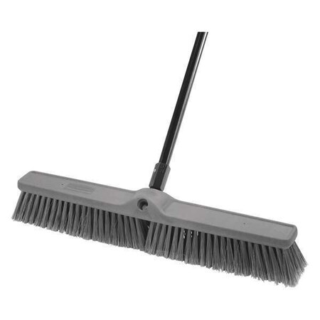 Rubbermaid Commercial Push Broom, Smooth Surface, 24" 1861213