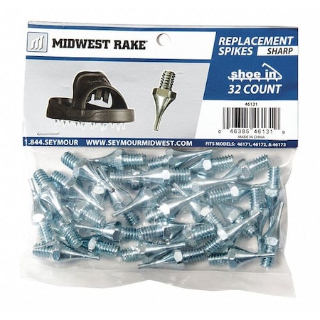 Midwest Rake Replacement Spikes, Sharp, PK32 46131