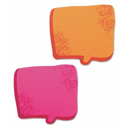 Redi-Tag Self-Stick Pads, Neon Org/Mag, PK12 22100