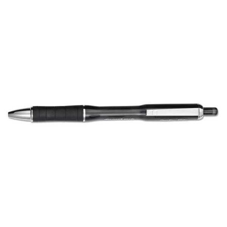 Paper Mate Ballpoint Pen, RT, Extra Bold, Black, PK12 1776372